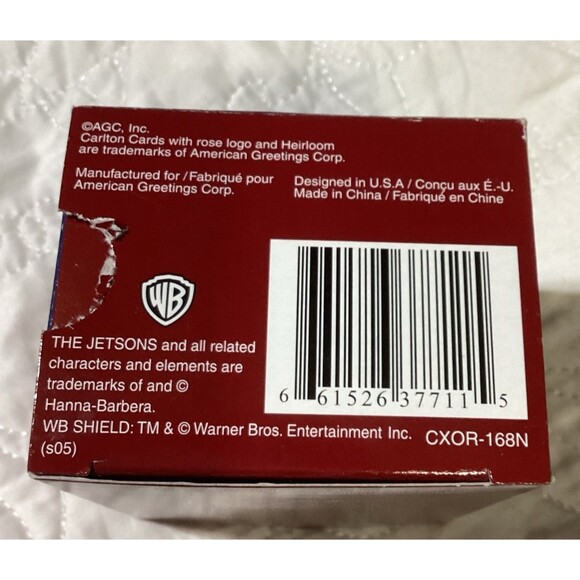 Carlton Heirloom Ornament Rosie The Robot The Jetsons Hanna Barbera New In Box - Picture 4 of 12